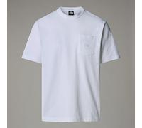 The North Face SS DOME RELAXED POCKET TEE men Shortsleeves white taille: L