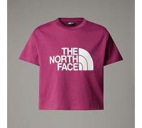 The North Face NF0A8DRQ6EO G S/S Crop Easy Tee T-Shirt Unisex Cyber Berry Taille XL