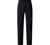 The North Face - Pantalon de randonnée déperlant et coupe-vent - W Diablo Regular Straight Pants TNF Black pour Femme en Softshell - Taille 2 US - Noir 2 US