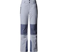 The North Face - Pantalon de ski chaud et imperméable - W Lenado Pant Blue Flax Twilight Gala pour Femme - Taille S - Gris Gris S