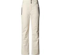 The North Face - Pantalon de ski chaud et imperméable - W Lenado Pant White Dune pour Femme - Taille XS - Beige Beige XS