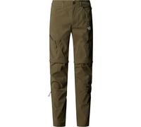 The North Face - Pantalon déperlant de randonnée - M Exploration Reg Tapered Convertible Pant New Taupe Green pour Homme en Nylon - Taille 42 - Vert Vert 42