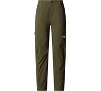 The North Face - Pantalon déperlant de randonnée - W Exploration Pants New Taupe Green pour Femme en Nylon - Taille 38 - Vert Vert 38