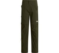 The North Face - Exploration Reg Straight Convertible Pant - Pantalon randonnée convertible femme New Taupe Green - 10 - Regular