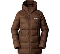The North Face - Parka à capuche en duvet - W Hyalite Down Parka Smokey Brown pour Femme - Taille L - Marron Marron L
