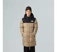 The North Face Parka Longue Nuptse Pour Enfant Mushroom Grey Taille XXL male