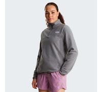 The North Face Polaire À Col Zippé glacier Pour Femme Tnf Mid Grey Heather Taille XL female