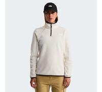 The North Face Polaire À Col Zippé glacier Pour Femme White Dune Taille L female