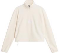 The North Face - Polaire à col zippé - W Novelty Logo Glacier 1/4 Zip White Dune - Taille L - Blanc Blanc L