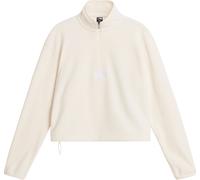 The North Face - Polaire à col zippé - W Novelty Logo Glacier 1/4 Zip White Dune - Taille M - Blanc Blanc M