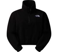 The North Face - Polaire courte zippée - W 100 Glacier Half Zip Fleece TNF Black pour Femme - Taille S - Noir Noir S