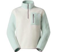 The North Face - Women's Yumiori 1/4 Zip - Pull polaire - XS - white dune / opal frost / transcendent grey