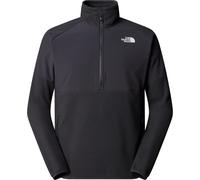 THE NORTH FACE Sweat de sport 'GLACIER' gris foncé / blanc cassé, Taille S