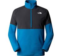 The North Face - Polaire demi-zippée - M Glacier Heavyweight 1/2 Zip Dusk Blue Asphalt Grey pour Homme - Taille XL - Bleu Bleu XL