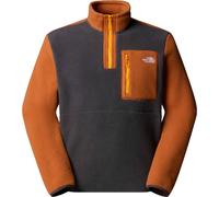 Polaire The North Face Yumiori Quarter Zip marron foncé orange - L
