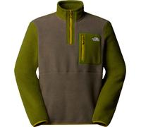 The North Face - Polaire demi-zippée - M Yumiori 1/4 Zip New Taupe Green Woodland Green Deep Dijon pour Homme - Taille XL - Kaki Kaki XL