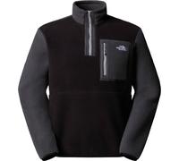 The North Face - Polaire demi-zippée - M Yumiori 1/4 Zip TNF Black Asphalt Grey pour Homme - Taille M - Noir Noir M