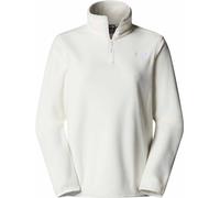 The North Face - Polaire demi-zippée - W Glacier Fleece 1/4 Zip Jacket White Dune pour Femme - Taille L - Beige Beige L