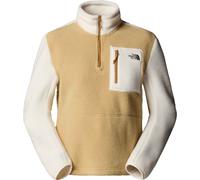 The North Face - Polaire demi-zippée - W Yumiori 1/4 Zip Khaki Stone White Dune pour Femme - Taille 115-119 - Beige Beige 115-119