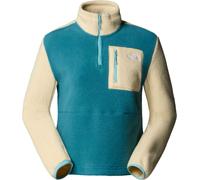 The North Face - Polaire demi-zippée - W Yumiori 1/4 Zip Space Gravel Blue Eclipse pour Femme - Taille S - Bleu Bleu S