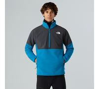 The North Face - Polaire demi-zippée - M Glacier Heavyweight 1/2 Zip Dusk Blue Asphalt Grey pour Homme - Taille 120-129 - Bleu Bleu 120-129