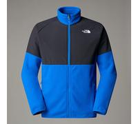 The North Face Polaire Épaisse Zippée Glacier Pour Homme Hero Blue-asphalt Grey-tnf Black Taille XS male