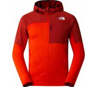 The North Face - Polartec Powergrid Stormgap Hoodie - Veste softshell homme Lava Red / Iron Clay - XXL