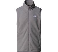 The North Face - Polaire sans-manches zippée - M Glacier Fleece Vest TNF Mid Grey Heather pour Homme - Taille 130-141 - Gris Gris 130-141