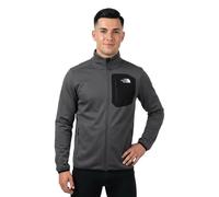 The North Face Veste polaire Crest FZ zippée anthracite/TNF Black Homme Taille S