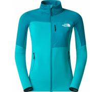 The North Face - Polaire zippée en Polartec® Power Grid® - W Polartec Powergrid Stormgap Jacket Galactic Blue Deep Teal pour Femme - Taille S - Bleu Bleu S
