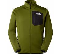 The North Face - Polaire zippée et résistante - M Crest Full Zip Jacket Woodland Green pour Homme - Taille M - Vert Vert M