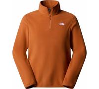 The North Face - Polaire zippée - M Glacier Fleece 1/4 Zip Jacket Burnt Umber pour Homme - Taille S - Marron Marron S