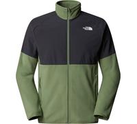 The North Face - Polaire zippée - M Glacier Heavyweight Full Zip Bark Mist Asphalt Grey pour Homme - Taille S - Vert Vert S