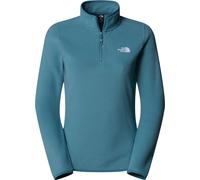 The North Face - Polaire zippée - W 100 Glacier 1/4 Zip Stormy Blue pour Femme - Taille S - Bleu Bleu S