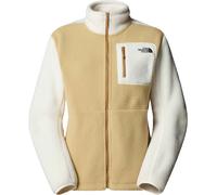 The North Face - Polaire zippée - W Yumiori Full Zip Khaki Stone White Dune pour Femme - Taille S - Beige Beige S
