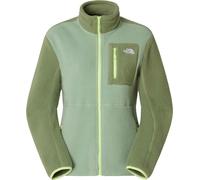 The North Face - Polaire zippée - W Yumiori Full Zip Slate Moss Bark Mist Astro Lime pour Femme - Taille L - Vert Vert L