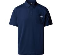 The North Face Polo de randonnée New Tanken Summit Navy manches courtes col boutonné XL