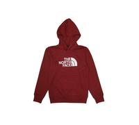 THE NORTH FACE Pull-over 'Drew Peak' rouge foncé / blanc, Taille XS