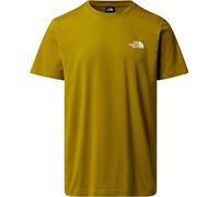T-shirt The North Face Simple Dome à manches courtes vert jaunâtre - S