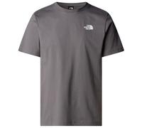 The North Face - S/S Redbox Tee - T-shirt - L - smoked pearl / hero blue