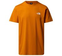 The North Face - S/S Simple Dome Tee - T-shirt - XS - agate orange