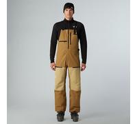 The North Face - Salopette de ski imperméable et coupe-vent - M Ceptor Bib Utility Brown Khaki Stone pour Homme - Taille XL - Marron Marron XL