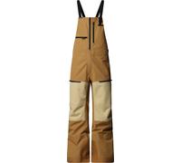 The North Face - Salopette de ski imperméable et coupe-vent - M Ceptor Bib Utility Brown Khaki Stone pour Homme - Taille M - Marron Marron M