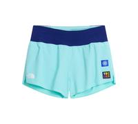 The North Face - Short de trail/running - W Summit Pacesetter Short Graphic Canal Blue pour Femme - Taille M - Bleu Bleu M