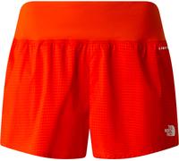 The North Face - Short léger déperlant running - W Sunriser Short 3" Lava Red pour Femme - Taille M - Rouge Rouge M