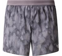 The North Face - Short léger et respirant pour running - M Sunriser Short 5" Print Transcendent Grey pour Homme - Taille M - Gris Gris M