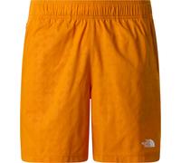 The North Face - Short séchant rapidement - M 24/7 Pentadome Embossed 7In Shorts Dust Orange pour Homme - Taille L Orange L
