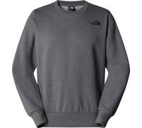 Sweat-shirt The North Face Simple Dome Crew gris asphalte - S