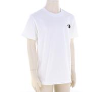T-shirt The North Face Simple Down manche courte blanc pur enfant - S