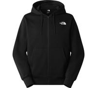 The North Face Sweat zippé Simple Dome Light coupe régulière fermeture intégrale Noir M Homme